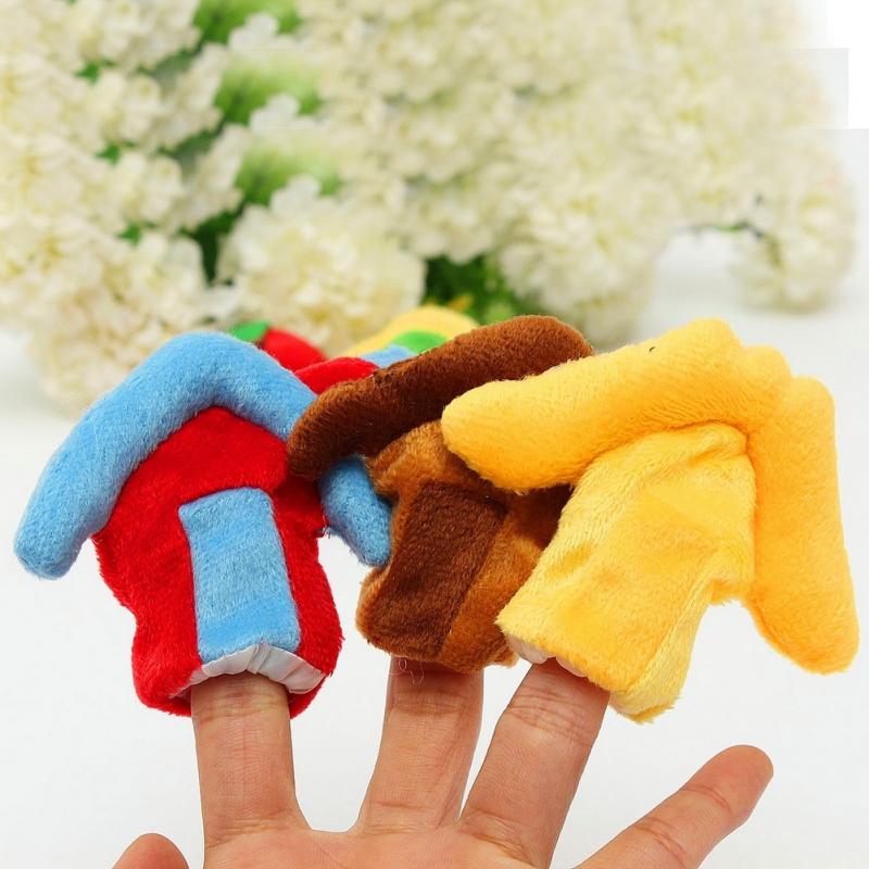 Three Little Pigs Finger Puppets (8 pieces)