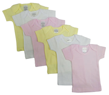 Bambini Pastel Variety Short Sleeve T-Shirts (6 pack)