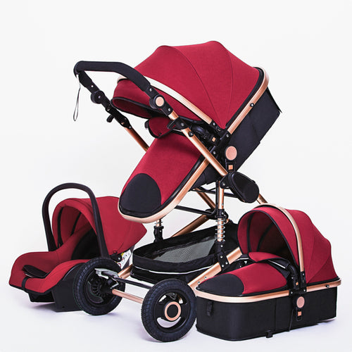 Luxurious 3 in 1 Baby Stroller