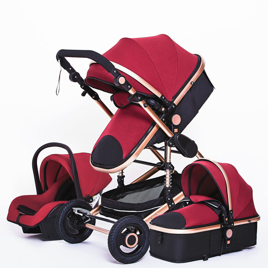 Luxurious 3 in 1 Baby Stroller