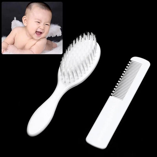 Soft Infant Comb and Hairbrush Set