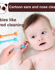 Silicone Baby Ear Spoon Double-headed Ear Wax Pickers