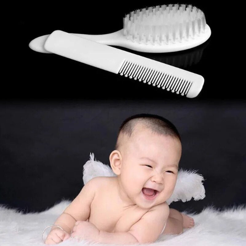 Soft Infant Comb and Hairbrush Set