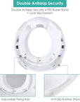 Children Toilet Seat Baby Toilet Training Seat Potty Pew Pad Oval