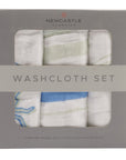 100% Cotton Muslin Washcloth Set (3PK)