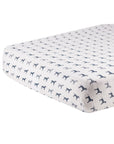 100% Cotton Muslin Dalmatian Crib Sheet