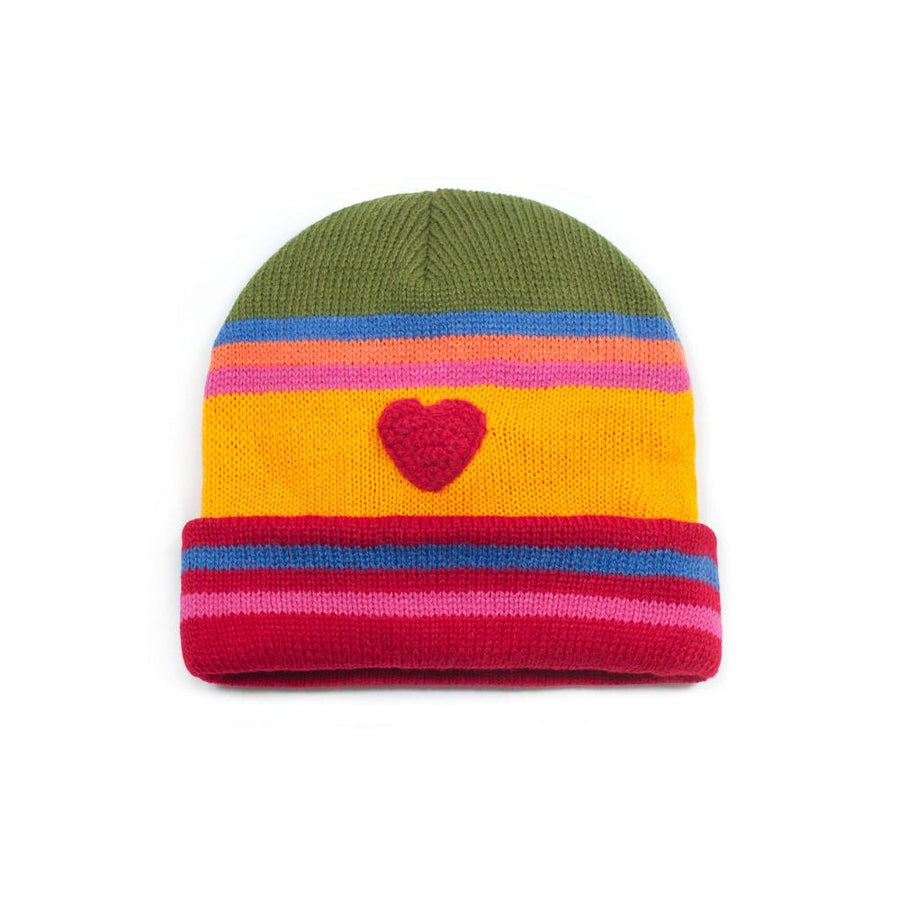 Heart Knit Hat